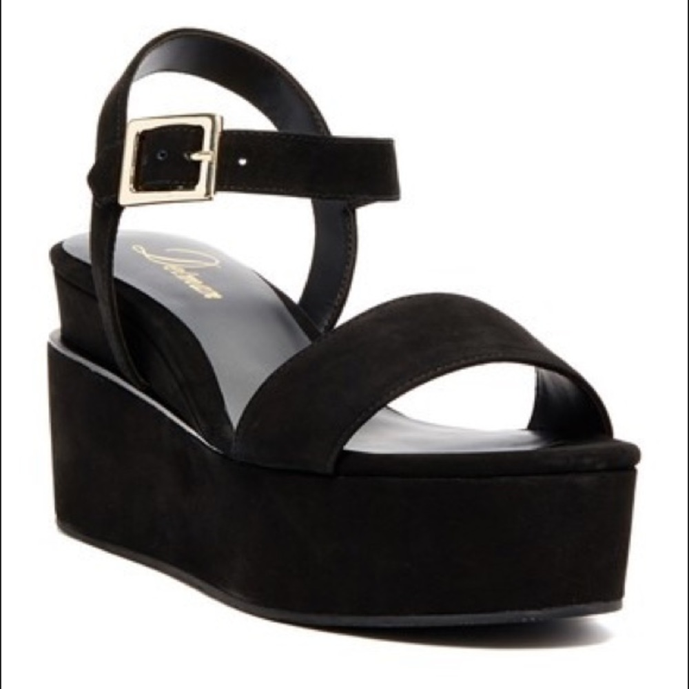 🔥Delman Angie Platform Wedge Sandal